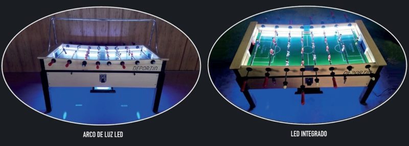 luces para futbolin